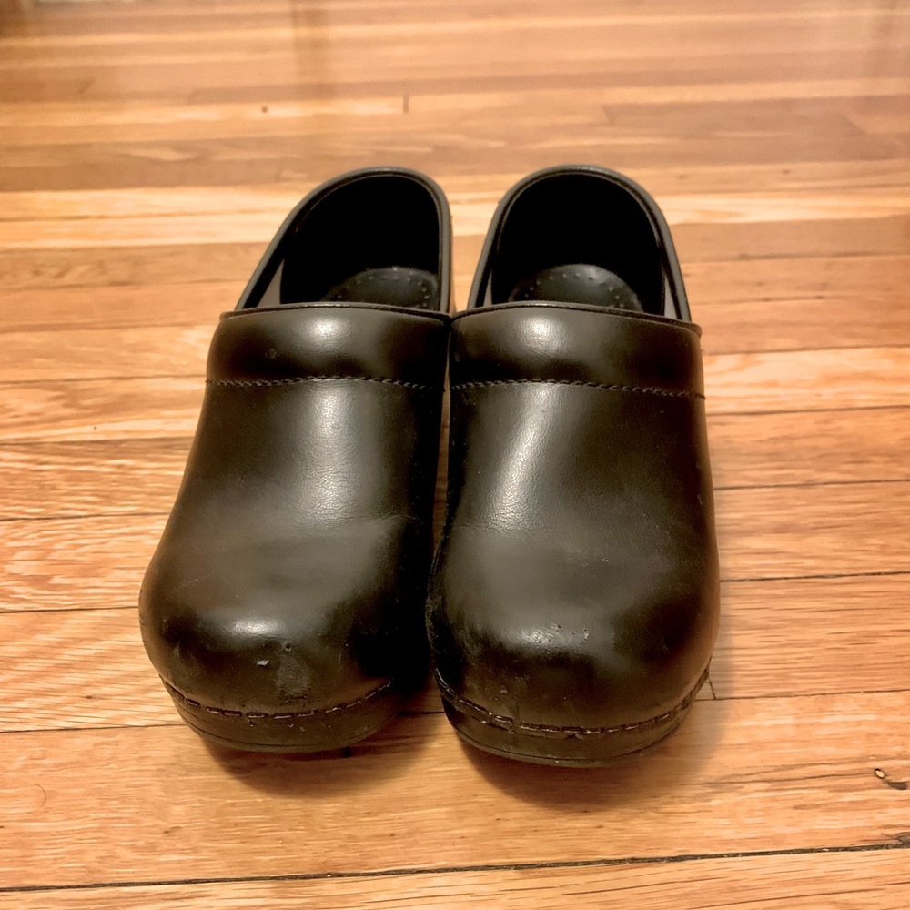 Dansko Black Clogs